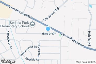 Map image of the property - 2307 Ithica Dr SE