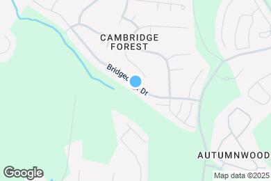 Map image of the property - 1549 Bridgecrest Dr