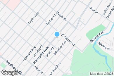 Map image of the property - 732 Harrison Ave