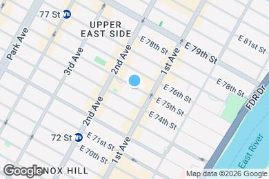 Map image of the property - 324 E 75th St