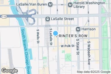 Map image of the property - 700 S Clark St