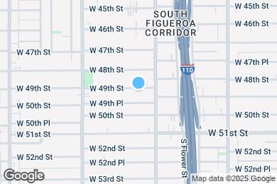 Map image of the property - 526 W 49th St