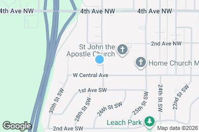 Map image of the property - 9 27th St NW