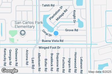 Map image of the property - 8360 Coral Dr