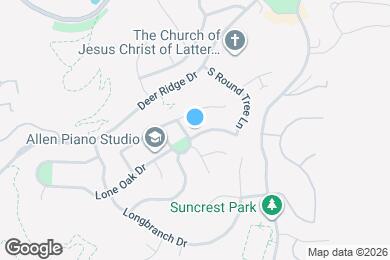 Map image of the property - 1873 E Oak Bend Dr