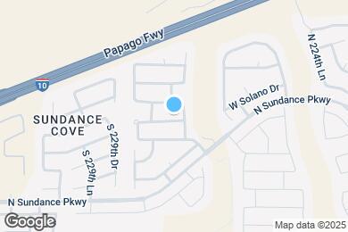 Map image of the property - 22792 W Gardenia Dr