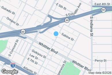 Map image of the property - 725 Spence St