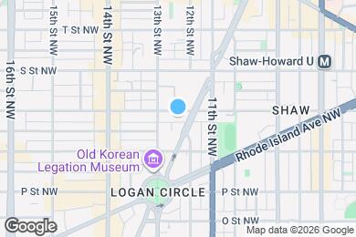 Map image of the property - 1210 R St NW