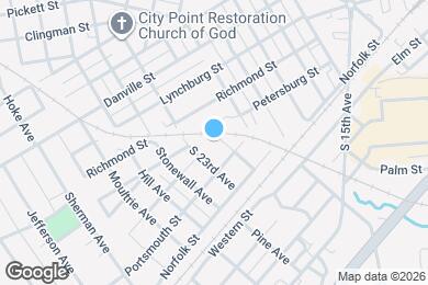 Map image of the property - 552 S 22nd Ave