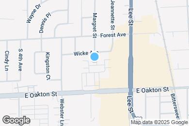 Map image of the property - 1490 Blaine St