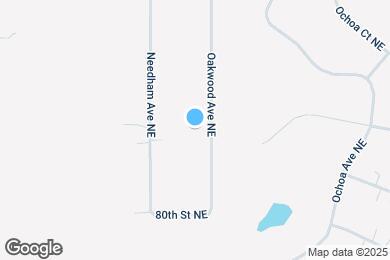 Map image of the property - 8185 Oakwood Ave NE
