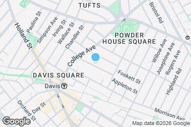 Map image of the property - 36 Hall Ave