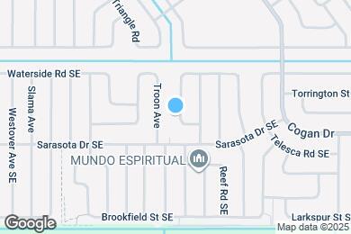 Map image of the property - 3021 Tropical Cir SE