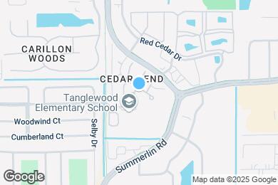 Map image of the property - 5276 Cedarbend Dr