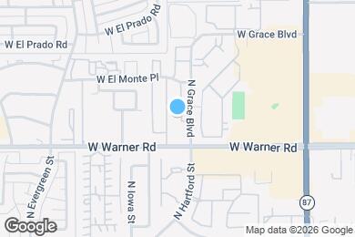 Map image of the property - 2054 N Illinois St