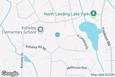 Map image of the property - 4371 S Landing Dr
