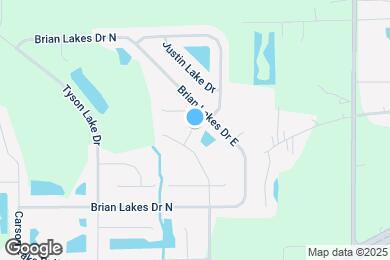 Map image of the property - 11384 Cain Oaks Court