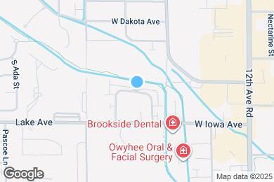 Map image of the property - 1360 S Edgewater Cir
