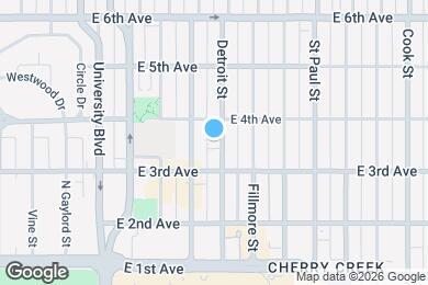Map image of the property - 335 Detroit St