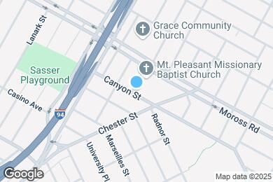 Map image of the property - 18900 Edgefield St