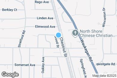 Map image of the property - 1227 Wood Ave