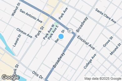 Map image of the property - 1212 Regent St