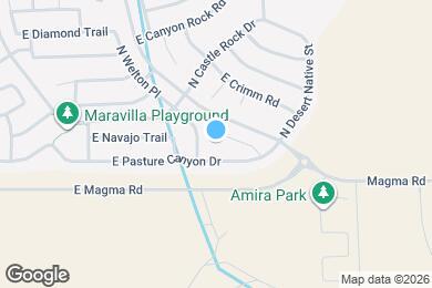 Map image of the property - 837 E Cierra Cir