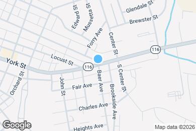 Map image of the property - 733 York St