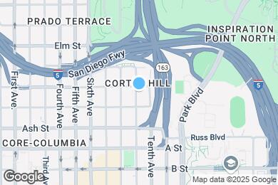 Map image of the property - 1545 Ninth Ave