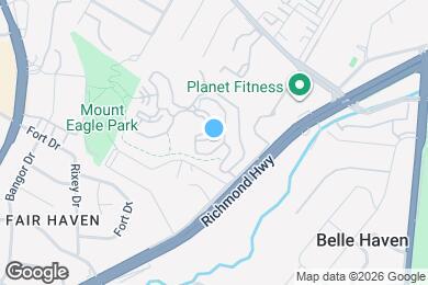 Map image of the property - 5904 Mount Eagle Dr