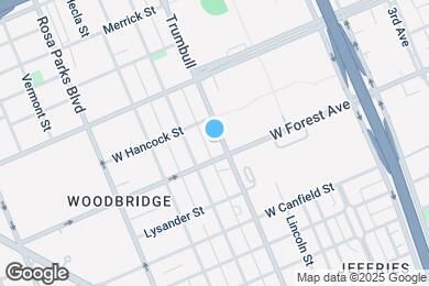 Map image of the property - 4731 Trumbull St