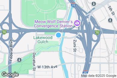 Map image of the property - 2506 W Colfax Ave