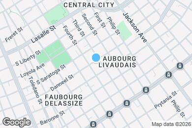 Map image of the property - 2612 Danneel St