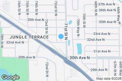 Map image of the property - 7127 32nd Ave N
