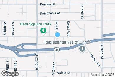 Map image of the property - 2406 Pacific St