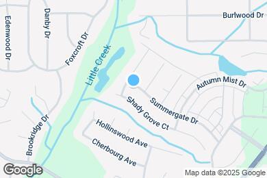 Map image of the property - 475 Summergate Dr