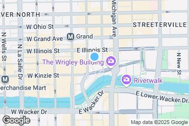 Map image of the property - 71 W Hubbard St