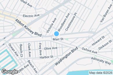 Map image of the property - 2339 Abbot Kinney Blvd