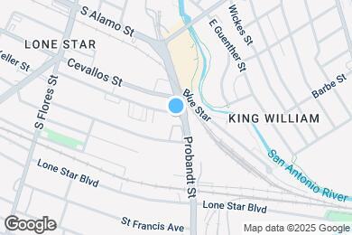 Map image of the property - 430 Clay St