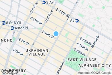 Map image of the property - 163 First Avenue