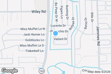 Map image of the property - 6653 Valiant Dr