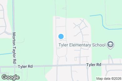 Map image of the property - 8806 Prairie Ct
