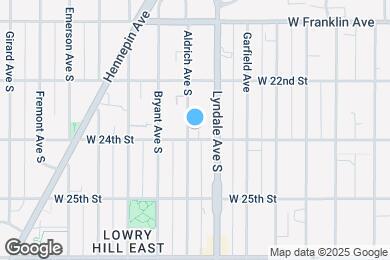 Map image of the property - 2321 Aldrich Ave S