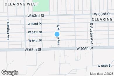 Map image of the property - 6200 W 64th Pl