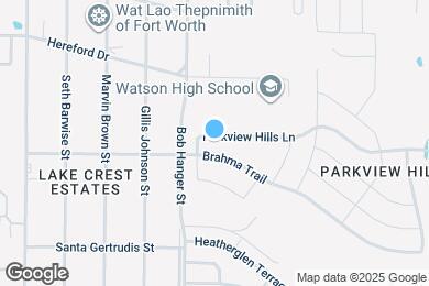 Map image of the property - 5829 Parkview Hills Ln