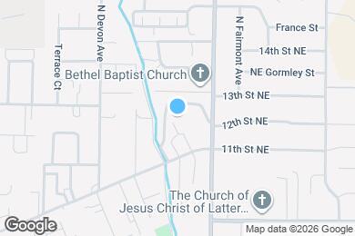 Map image of the property - 563 11th St NE