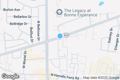 Map image of the property - Live life on point at Eden Point Apartments!