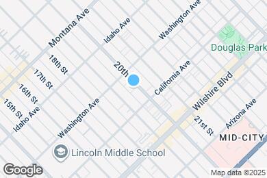 Map image of the property - 1030 20th St