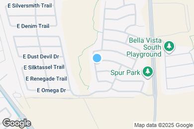 Map image of the property - 1633 E Dust Devil Dr