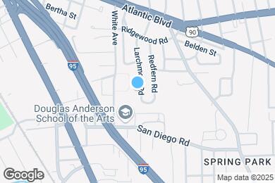 Map image of the property - 2270 Larchmont Rd